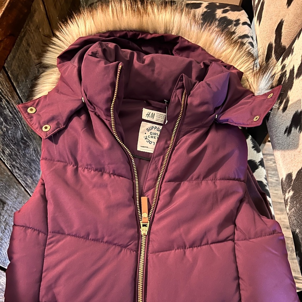 H&M Jacket Vest Size SMALL